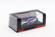 Load image into Gallery viewer, TM GDO 1:64 Silver Blue M4 Coupe Racing Sports Model Diecast Metal Car New

