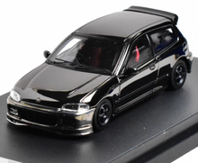 Load image into Gallery viewer, SW 1:64 Plating Black Civic EG6 Hatchback Sports Model Diecast Metal Car New Collection
