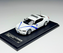 Load image into Gallery viewer, Rollin 1:64 White 2008 Charger Arkansas ASP Police Model Diecast Metal Car New Collection
