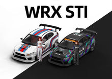 Load image into Gallery viewer, TM 1:64 JDM Impreza STI WRX HKS Figure Sports Model Diecast Metal Car New Collection
