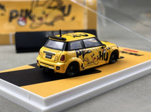 Load image into Gallery viewer, CC 1:64 Yellow Mini Cooper Widebody Sports Model Diecast Metal Car New Collection

