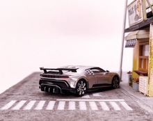 Load image into Gallery viewer, U2 1:64 Silver Centodieci 110 Super Racing Sports Model Diecast Resin Car New
