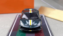 Load image into Gallery viewer, U2 1:64 Green Novitec 488 Pista Racing Sports Model Diecast Resin Car New
