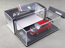 Load image into Gallery viewer, FY 1:64 Red Carbon Lancer EVO Evolution 9 IX Sports Model Diecast Metal Car
