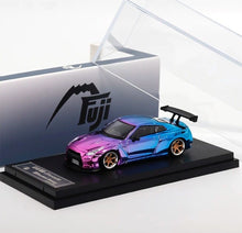 Load image into Gallery viewer, Fuji 1:64 Plating Pink GTR R35 Pandem Rocket Bunny Model Diecast Metal Car New Collection
