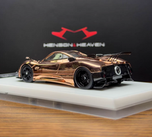 Load image into Gallery viewer, HH 1:64 Plating Copper Zonda Tricolore Sports Model Diecast Metal Car New Collection
