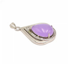 Load image into Gallery viewer, Nature Jade Lotus Pendant Necklace Gift Jewelry charm Blessing Lucky Fortune
