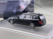 Load image into Gallery viewer, King 1:64 Black C63 AMG Estate S204 Wagon Sports Model Diecast Metal Car New Collection

