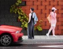 Load image into Gallery viewer, 1:64 Painted Figure Model Miniature Resin Diorama Toy Casual Man Wide-leg Pants
