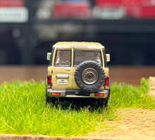Load image into Gallery viewer, Masdi 1:64 Yellow Land Cruiser LC76 ORV SUV Sports Model Diecast Metal Car New Collection
