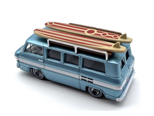 Load image into Gallery viewer, 1:87 Blue Station Wagon Camper Van Classic Sports Model Diecast Metal Car New Collection
