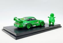 Load image into Gallery viewer, MC 1:64 Green Dinosaur RWB 993 Figure Sports Model Diecast Metal Car New Collection
