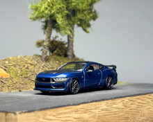 Load image into Gallery viewer, 1:64 CM Blue Dark Horse Mustang Sports Model Diecast Metal Car New Collection
