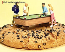 Load image into Gallery viewer, 1:64 Painted Figure Model Miniature Resin Diorama Sand Pool Billiards Ball Toy
