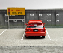 Load image into Gallery viewer, SW 1:64 Red JDM EG6 Civic Hatchback Racing Sports Model Diecast Metal Car BN

