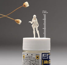 Load image into Gallery viewer, 1:64 Painted Unpainted Figure Model Miniature Resin Diorama Sand Hands Up Girl New
