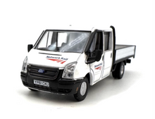 Load image into Gallery viewer, 1:76 White Transit Rapid Pickup Truck Delivery Model Diecast Metal Car New Collection
