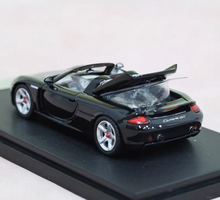 Load image into Gallery viewer, Funny 1:64 Black Carrera GT Convertible Sports Model Diecast Metal Car New Collection
