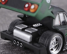 Load image into Gallery viewer, DK 1:64 HEC Green F40 LBWK Cute Q Sports Model Diecast Metal Car New Collection
