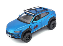 Load image into Gallery viewer, Maisto 1:24 Blue URUS SUV Off Road Racing Sports Model Toy Diecast Metal Car
