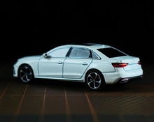 Load image into Gallery viewer, Masdi 1:64 White A4L Sedan Sports Model Diecast Metal Car New Collection
