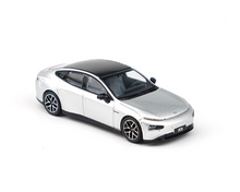 Load image into Gallery viewer, XCARTOYS 1:64 Silver Xpeng P7i EV Sports Model Diecast Metal Car New Collection
