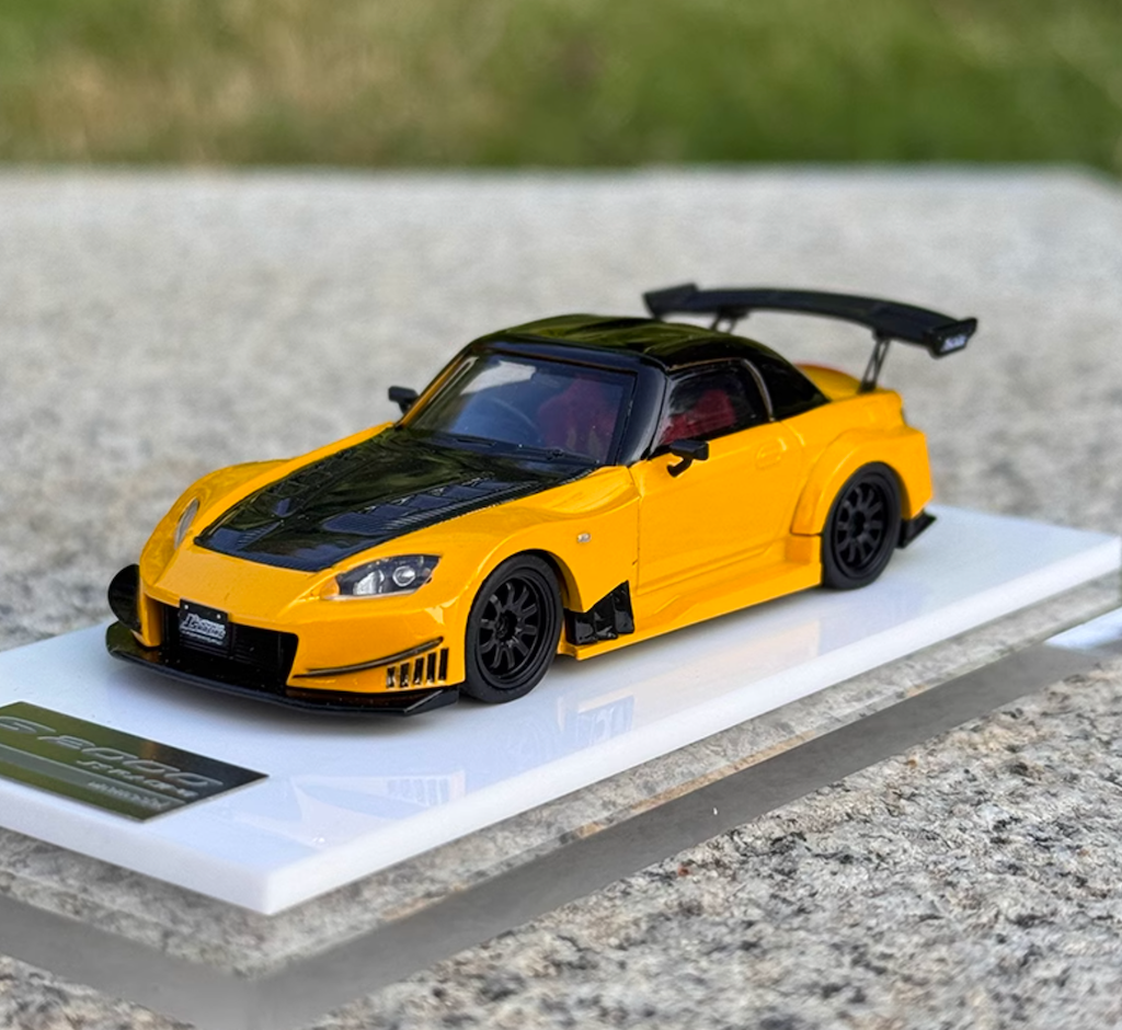 ONEMODEL☆ホンダ S2000 J's Racing Yellow onemodel ホンダs2000 J's