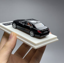 Load image into Gallery viewer, Fine 1:64 Black S65 AMG W222 Sedan Sports Model Diecast Metal Car New Collection
