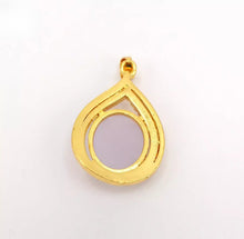 Load image into Gallery viewer, Nature Jade Water Drop Pendant Necklace Gift Jewelry charm Blessing Lucky New c

