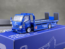 Load image into Gallery viewer, MT 1:64 Blue Calsonic H300 Flatbed Tow Truck Custom Model Diecast Metal Car
