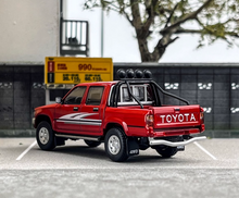 Load image into Gallery viewer, Masdi 1:64 Red 1994 Hilux LN107 Pickup Cab Truck Model Diecast Metal Car New Collection
