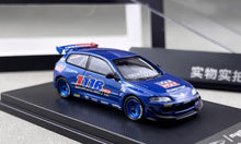 Load image into Gallery viewer, MC 1:64 Blue Civic EG6 1116 Hatchback Sports Model Diecast Metal Car New Collection
