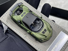 Load image into Gallery viewer, HH 1:64 Matte Green SF90 XX Stradale Sports Model Diecast Resin Car BN
