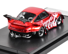 Load image into Gallery viewer, SW 1:64 Red Coke 911 RWB 993 Big Spoiler Sports Model Diecast Metal Car New Collection
