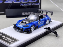 Load image into Gallery viewer, MT 1:64 Blue JDM S2000 AP1 #00 Race Sports Model Diecast Metal Car New Collection
