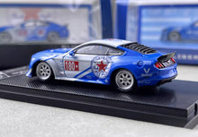 Load image into Gallery viewer, Liberty 1:64 Blue White Mustang Muscle Sports Model Diecast Metal Car New Collection
