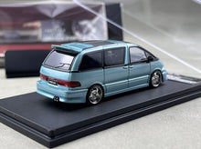 Load image into Gallery viewer, Mortal 1:64 Ice Blue Previa Mini Van MPV Sports Model Diecast Metal Car New Collection
