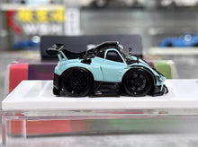 Load image into Gallery viewer, 1:64 YM Blue 760 LH Mini Cute Q Sports Model Diecast Resin Car New Collection
