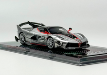 Load image into Gallery viewer, U2 1:64 Silver FXX-K EVO #22 Super Racing Sports Model Diecast Resin Car New Collection
