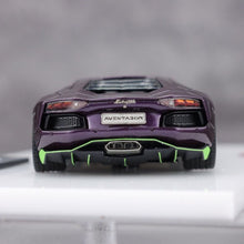 Load image into Gallery viewer, Tardis 1:64 Purple Aventador LP700-4 Sports Model Diecast Resin Car New Collection
