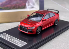 Load image into Gallery viewer, Fuji 1:64 JDM Red Lancer EVO X 10 Sports Sedan Model Diecast Metal Car New Collection
