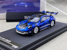 Load image into Gallery viewer, TM 1:64 San Marino Blue 911 992 GT3 RS Sports Model Diecast Metal Car New Collection
