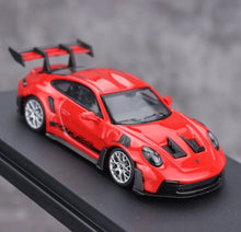 Load image into Gallery viewer, TM 1:64 Red 911 992 GT3 RS Sports Model Diecast Metal Car New Collection
