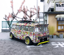 Load image into Gallery viewer, Liberty 1:64 T1 Camper Van Sunflower Kombi Sports Model Diecast Metal Car New
