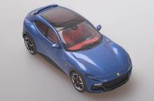 Load image into Gallery viewer, Funny 1:64 Blue F Purosangue SUV Luxury Sports Model Diecast Metal Car New
