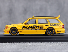 Load image into Gallery viewer, Mortal 1:64 Yellow Taxi S124 MODEII EVO2 Sport Wagon Model Diecast Metal Car
