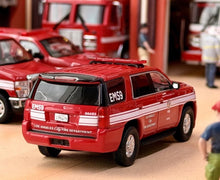 Load image into Gallery viewer, 1:64 596 Red Tahoe LAFD LA Fire SUV Police Sports Model Diecast Metal Car New Collection
