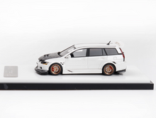 Load image into Gallery viewer, 404Error 1:64 White Carbon Lancer EVO 9 IX Wagon Model Diecast Resin Car New Collection
