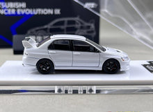 Load image into Gallery viewer, ATS 1:64 JDM White Lancer Evolution EVO IX 9 Sport Model Diecast Metal Car New Collection
