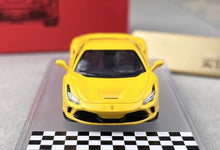 Load image into Gallery viewer, XF 1:64 Yellow F8 Tributo Racing Sports Diecast Model Metal CarNew
